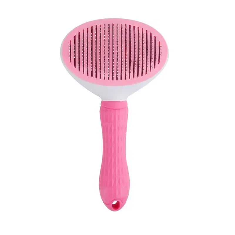 One-click hair removal pet comb