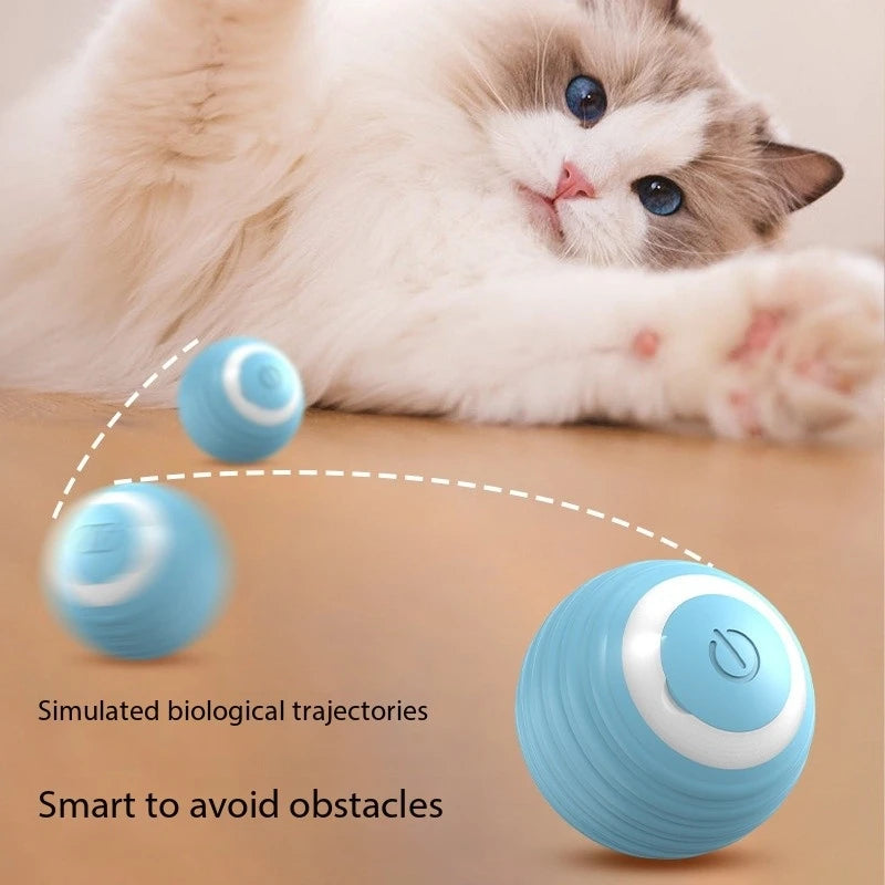 Cat Interactive Ball Smart Cat Toy Indoor Automatic Rolling Ball