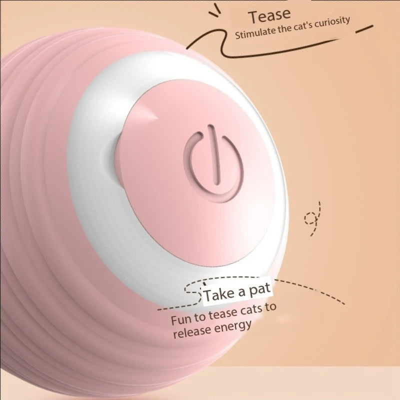Cat Interactive Ball Smart Cat Toy Indoor Automatic Rolling Ball