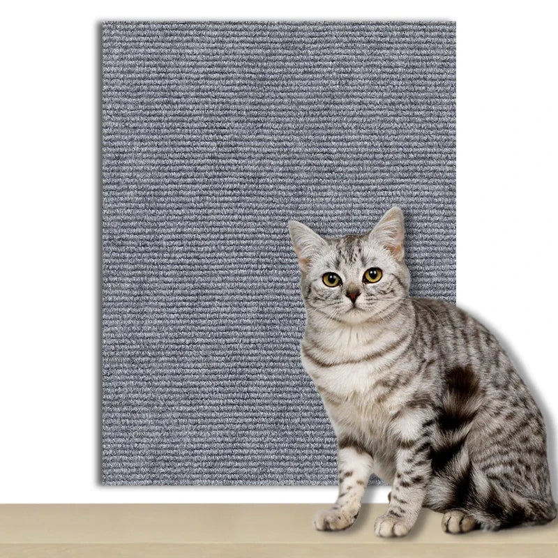 Self-Adhesive Carpet Cats Scratch Board - Attachable to furniture