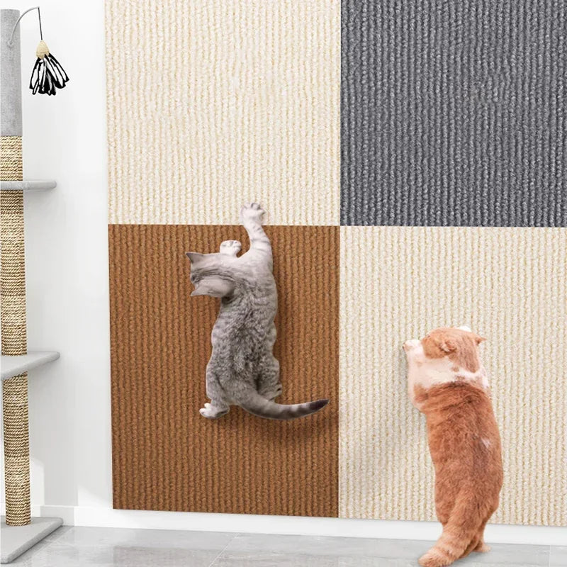 Self-Adhesive Carpet Cats Scratch Board - Attachable to furniture