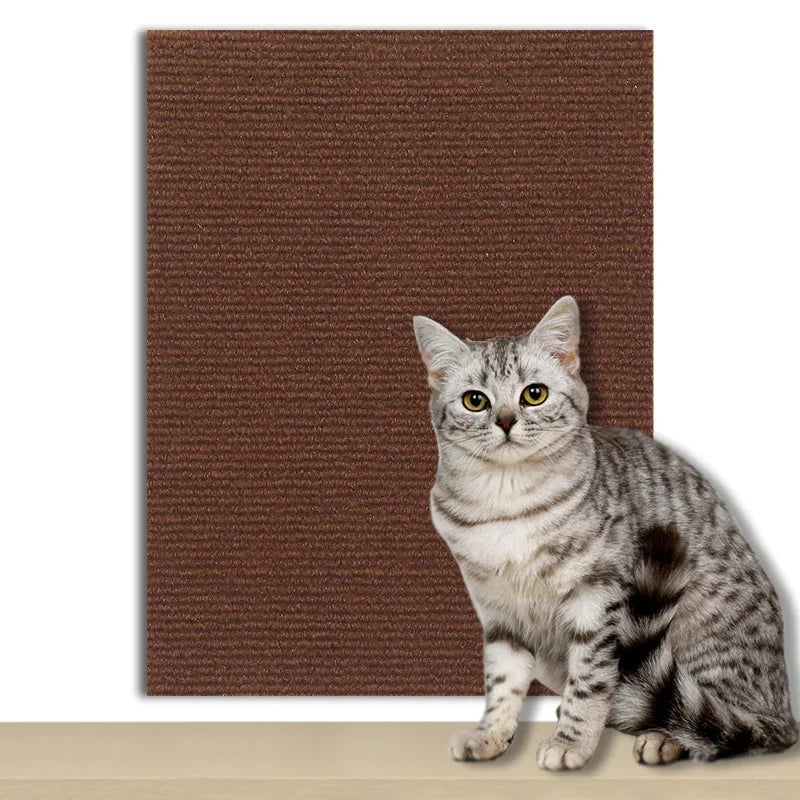 Self-Adhesive Carpet Cats Scratch Board - Attachable to furniture