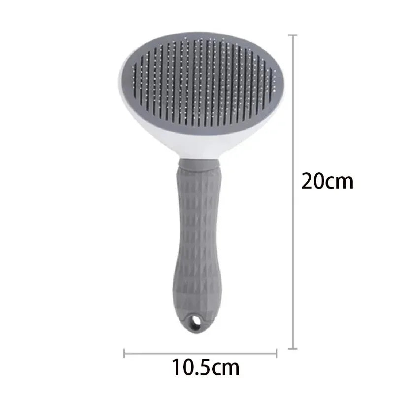 One-click hair removal pet comb