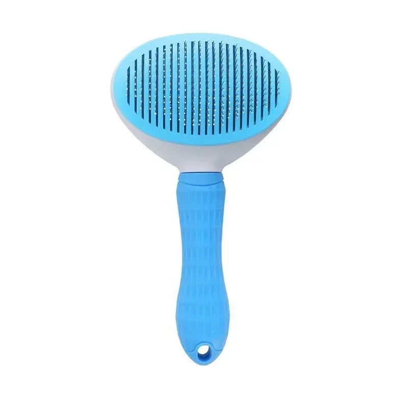 One-click hair removal pet comb